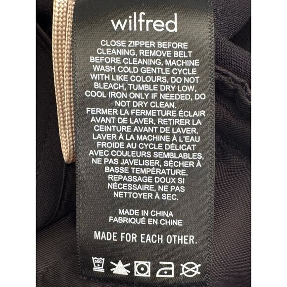 Aritzia Wilfred Dressy Crepe Cropped Trousers 8 - Picture 8 of 8